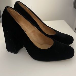 KMB black heels, size 38